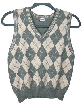 J. Galt Argyle Sweater Vest